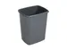 9521087 Afvalbak MAULswing 10L kunststof 25x20x37cm donkergrijs