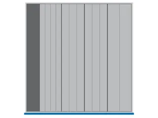 bak,12bakken/48bakwanden,BxD 800x750mm - 2
