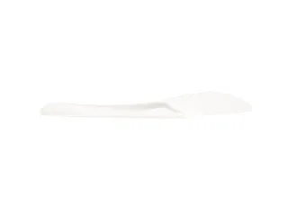 Mes IEZZY 185mm papier 50 stuks wit - 1