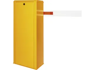 elektrische kast,m. Pendelsteun,lichte B 5,5m,boom aluminium wit/rood - 2