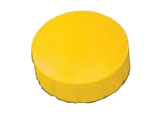 Magneet MAUL Solid 15mm 150gr geel 10 stuks - 1
