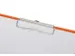 Klembordmap MAUL A4 staand met penlus PVC neon oranje