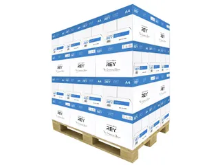 Kopieerpapier Rey Office Light A4 75 Gram Wit Pallet - 1