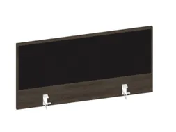 baliepaneel bureau aanbouw achter NV bruin hickory BN8033-zwart 1000mm