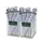 Potlood Faber-Castell Jumbo Grip 2 kokers van 36 stuks zilver