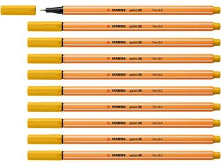 Fineliner STABILO point 88/87 fijn curry - 8
