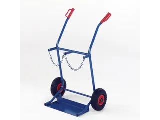 Flessenkar Draagvermogen 100Kg 2X20L-Fles Luchtbanden Ral5010 staal - 2