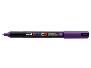 Verfstift Posca PC1MR Extra Fijne punt 0,7mm Paars - 1
