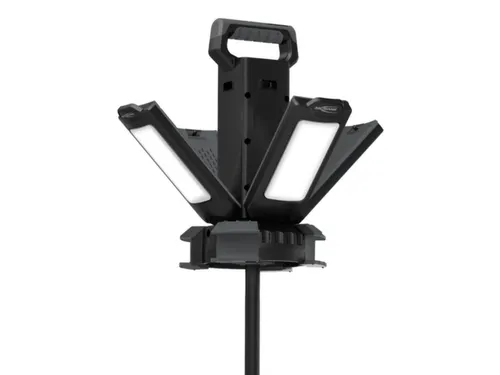 Ledstalamp,behuizing kunststof/aluminium,4 LED,3500-14000lumen