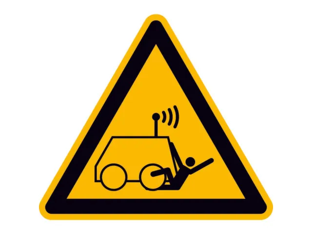 Panneau D'avertissement P. Int./Ext.