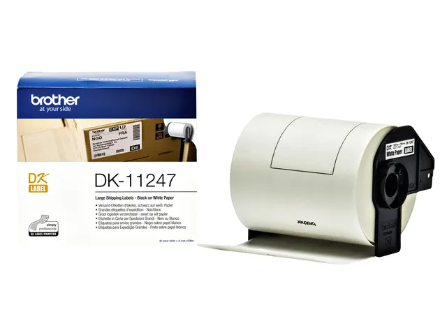 Etiket Brother DK-11247 103x164mm verzenden 180stuks