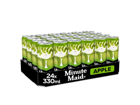 Frisdrank Minute Maid appelsap blik 330ml