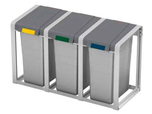 Afvalverzamelaar Uitbreiding 35 Liter 570X350X415Mm Grijs
