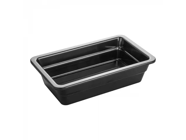 Emga Gastronorm bak melamine zwart 1/4 GN 65mm