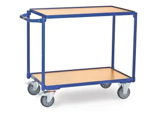 Lichte Tafelwagen 2940 300kg 2 Etages 850x500mm Houten Plaat - 1