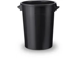 ton,HxØ 670x520mm,100l,HDPE,zwart