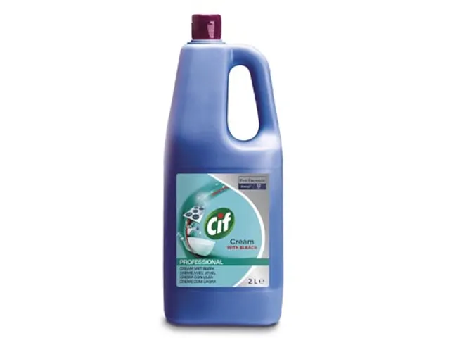 Cif Schuurcrème, Met Bleekwater, Flacon Van 2 Liter