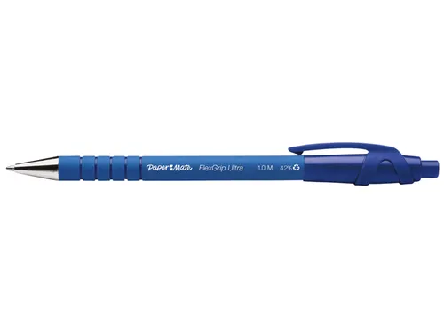Balpen Paper Mate Flexgrip Ultra medium blauw