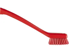 Vikan Hygiene smalle borstel Rood lange steel
