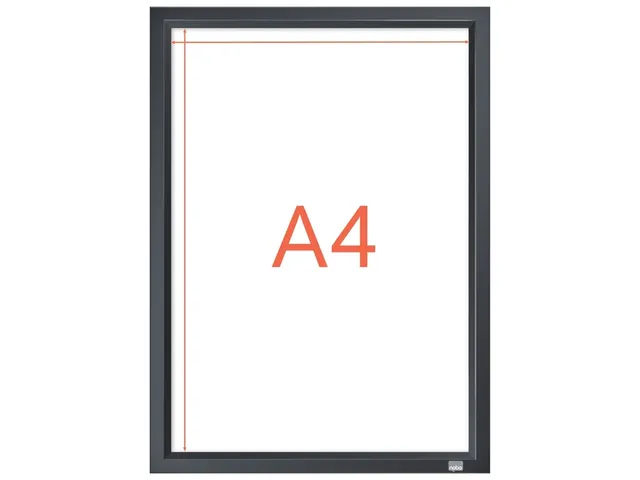 Kliklijst Nobo Impression Pro A4 zwart