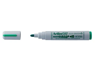 Whiteboardmarker Artline 517 Eco Dry Safe rond medium groen - 1