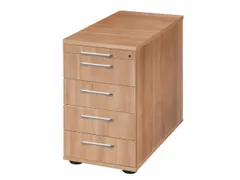 stationaire ladeblokken,HxBxD 720-760x428x800mm,4lade(n),mat.-lade