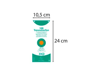 Tabstroken horiz180g perfo 105X240 oranj - 4