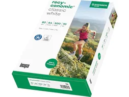 Recyconomic recycled kopieerpapier A4 classic wit 80 gram 500vel