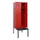 locker met bank,HxBxD 1950x600x815mm,2vak,vak B 300mm,draaigrendel