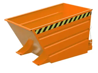 kiepbak,HxLxB 730x1375x1200mm,0,8m³,draagverm. 1000kg,RAL2000 - 1