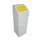 afvalverzamelaar,1x65l,HxBxD 900x315x315mm,binnenbak staal