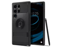 Spigen Slim Armor MagSafe Galaxy S24 Ultra hoesje zwart