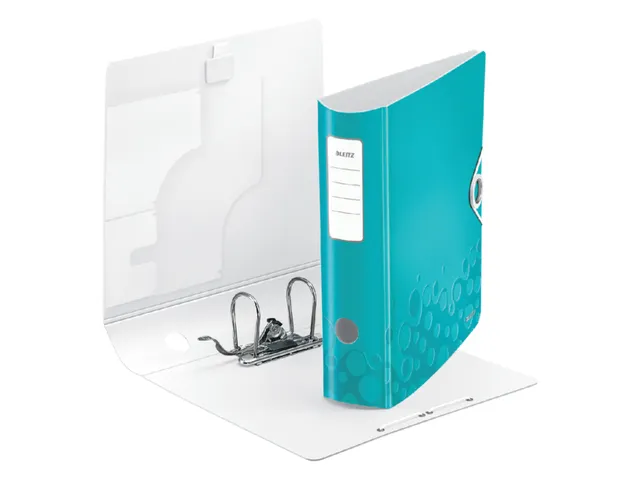 Ordner Leitz 1106 WOW 180° Active A4 80mm ijsblauw
