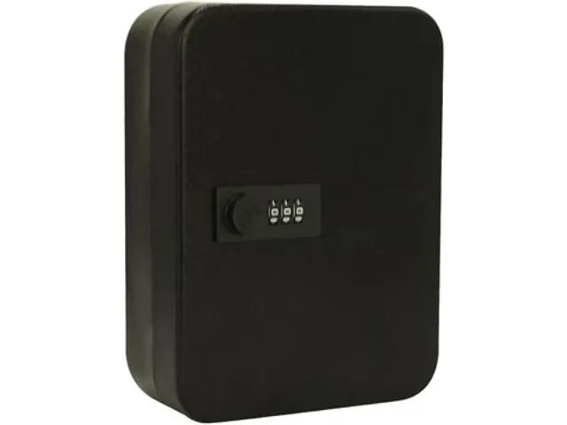 Armoire à clés serrure à combinaison 48 clés noir