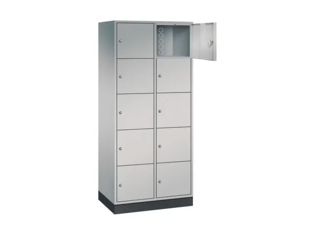 grootvolume-lockersysteem,HxBxD 1950x820x500mm,2x5vakken,cil.-slot