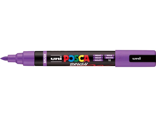 Uni Posca paintmarker PC-5BR 1 - 4 mm penseel paars