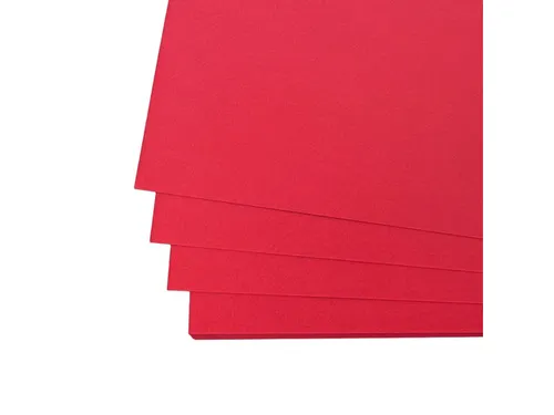 Fotokarton Kangaro 50x70cm 300gr rood pak 25 vel