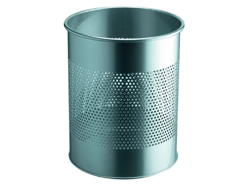 Papierbak Durable 3310-23 15 liter 165mm perforatie zilver