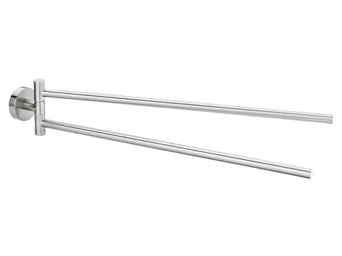 Handdoekhouder Tesa Moon 40303 RVS look zelfklevend met 2 armen