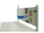 Organisatiewand Voor Werktafel met Nivelleerpoten HxL 400X2000mm