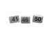Numéros de table Set 41-50 Acier inoxydable