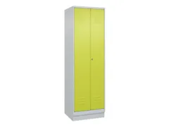 locker voor scheiding van kleding,HxBxD 1950x600x500mm,2vak