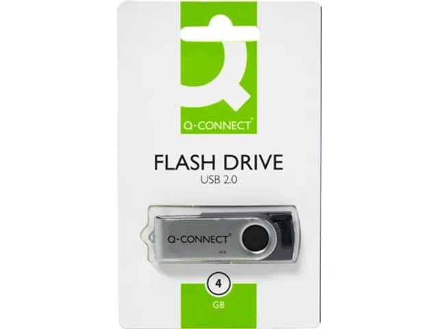 USB stick 2.0, zwart, 4 GB