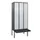 locker met bank,HxBxD 2120x900x815mm,3vak,vak B 300mm,cil.-slot