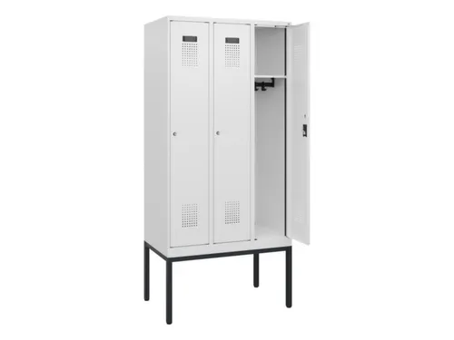 schoollocker,HxBxD 1950x900x500mm,3vak,vak B 300mm,cil.-slot