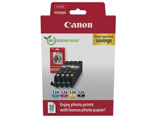 inktcartridge CLI-526 3 x 9 ml 4540B019 3 kleuren