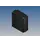 Aluminium Behuizing - Zwart - 110x105.9x45.8mm