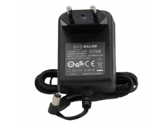 Gigaset C39280-Z4-C706 netvoeding & inverter Binnen 12 W Zwart