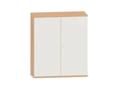 kantoorkast,HxBxD 1150x1000x430mm,decor romp beuken,decor front wit