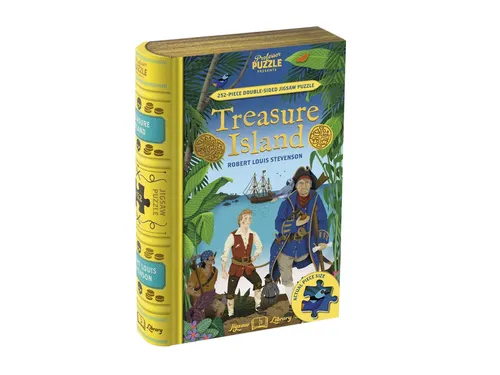 Puzzel Treasure Island Double sided 252-delig